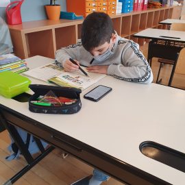 Distance Learning und Lernbetreuung in der 1A und 1C
