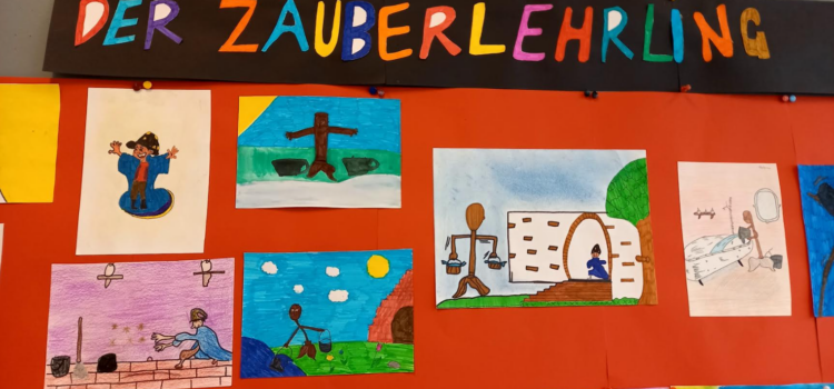 Der Zauberlehrling in der 2C Der Zauberlehrling in der 2C
