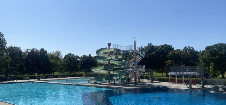 Schwimmunterricht der 3C