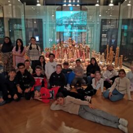 1c im Weltmuseum zu Besuch