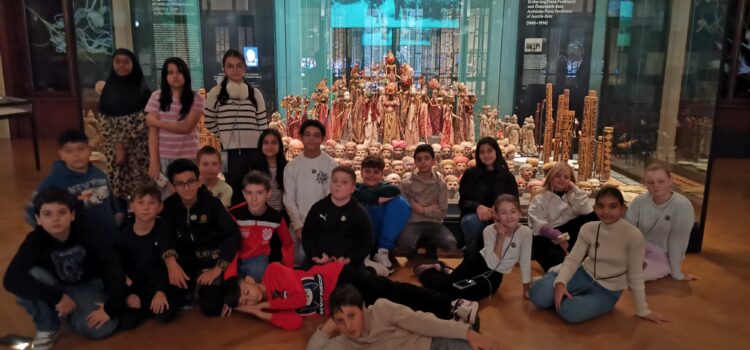 1c im Weltmuseum zu Besuch