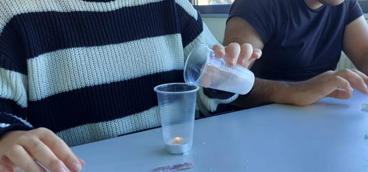 Chemie Workshop der 4a