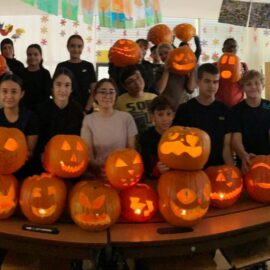 Kürbisschnitzen in der 3c Kürbisschnitzen in der 3c