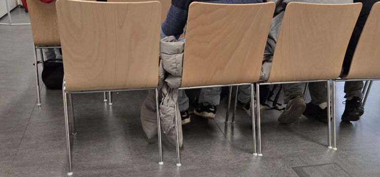 Ausflug ins AMS-Bildungszentrum der 3B