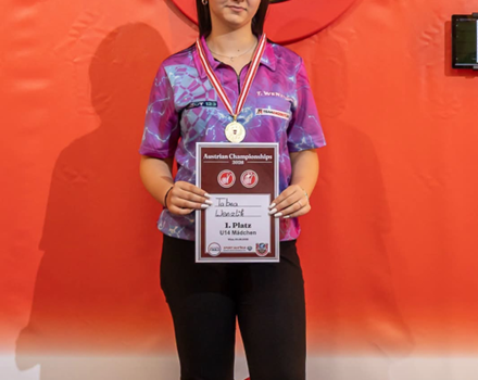 Staatsmeistertitel im Dart für Tabea Staatsmeistertitel im Dart für Tabea